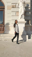 PULL EN MAILLE DÉCOLLETÉ EN V