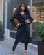 MANTEAU AVEC DÉTAILS SUR LES ÉPAULES