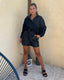 SHORT SIMILI CUIR