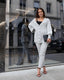 ENSEMBLE EN MAILLE, GILET & PANTALON