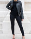 VESTE EN SIMILI CUIR