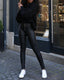 LEGGING SIMILI CUIR